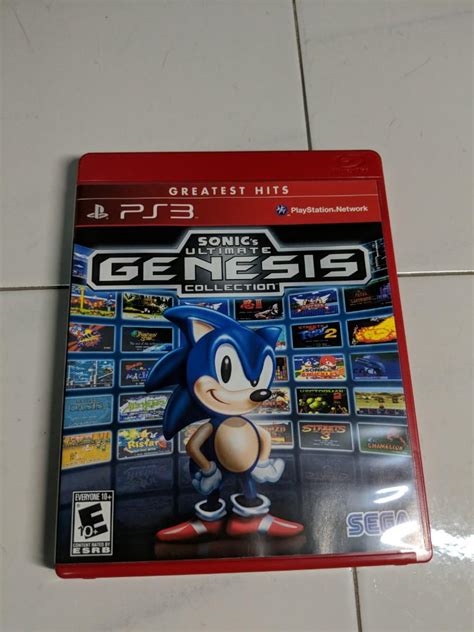 Sonic Ultimate Genesis Collection Ps3 Video Gaming Video Games