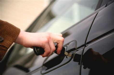The following techniques only work on older cars that don't use pry open the door with a screwdriver and push the unlock button. Car Door will not Unlock with the Key - Auto Repair - TalkLocal Blog — Talk Local Blog