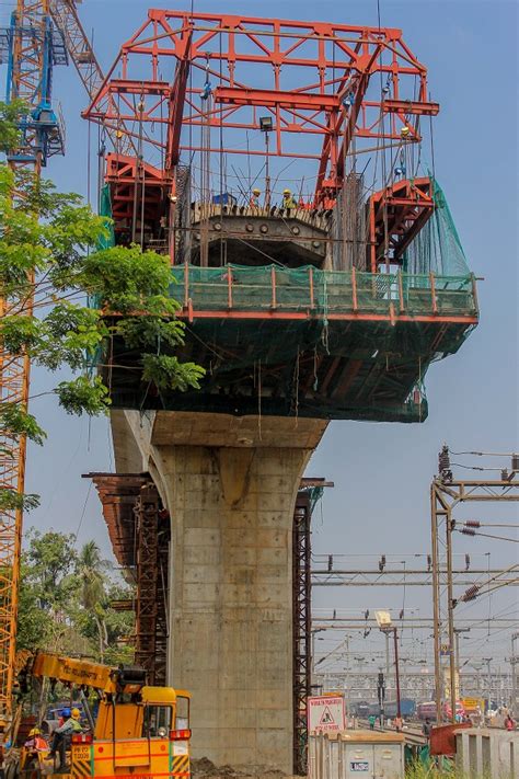 Pics Kochi Metros Ernakulam Cantilever Bridge Feb 2018 The Metro