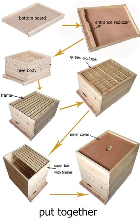 Wooden Honey House Manufacturers Langstroth Beehive Box Bee Hive Price