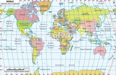 High Resolution World Map With Latitude And Longitude Clip Art Library