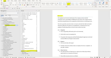 An Easy Microsoft Word Policy And Procedure Manual Template