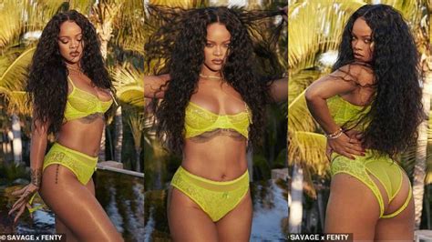 Rihanna Oozes Sex Appeal As She Flaunts Her Enviable Curves In Sexy Lingerie Photos Lucipost