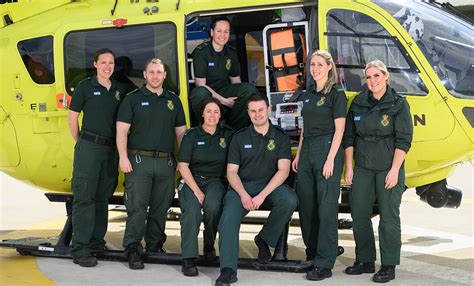 Meet The New Yorkshire Air Ambulance Hems Paramedics Yorkshire Air