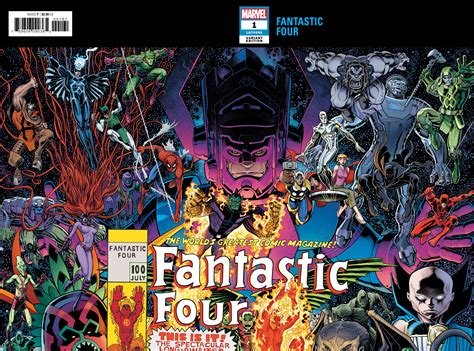 Jun180771 Fantastic Four 1 Art Adams Connecting