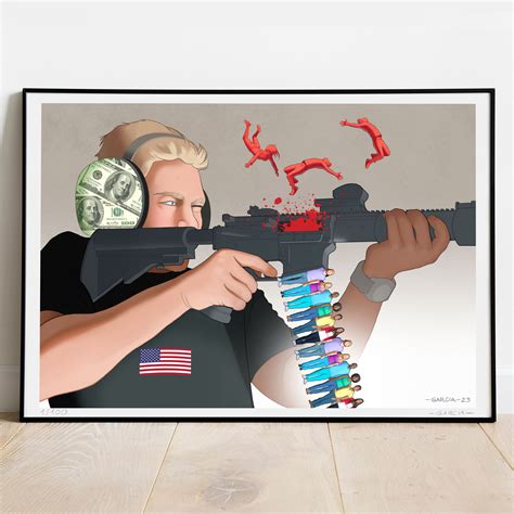 Gun Violence Infinite Ammo Daniel Garcia Art