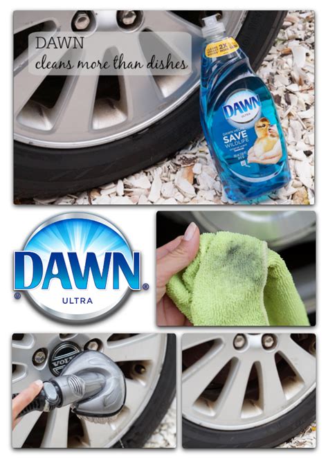 Using Dawn To Clean Vehicle Tires Dawnbeyondthesink Ad
