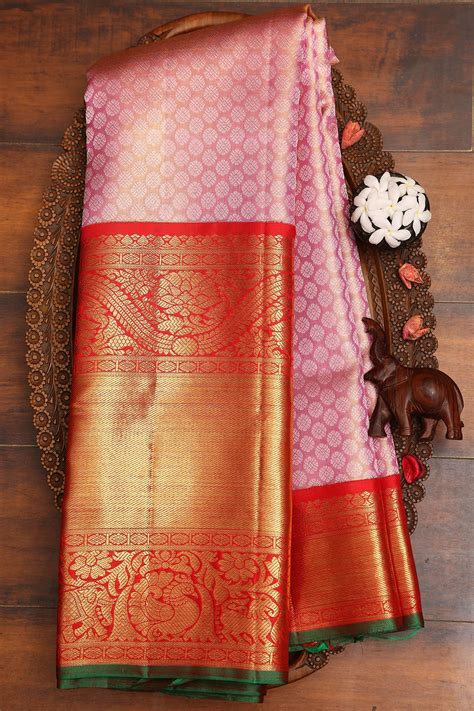 thulian pink zari woven kanchipuram silk saree rb1246 silk saree blouse designs patterns