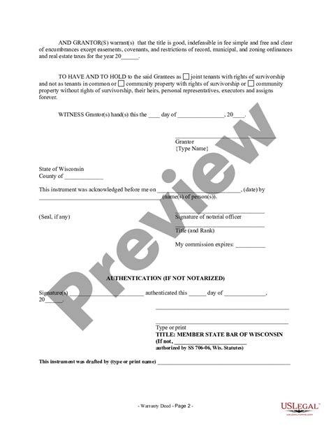 Green Bay Wisconsin Warranty Deed From Individual To Husband And Wife