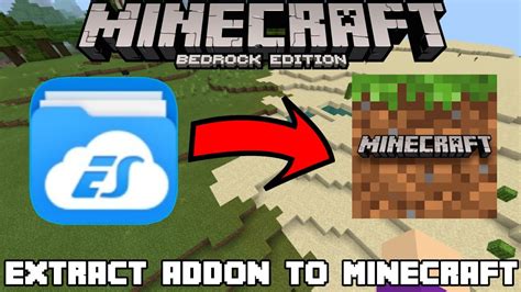 How To Export Addons In Minecraft Bedrock Mcbe Youtube