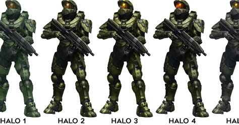 Halo Infinite Master Chief Armor Comparison Negema