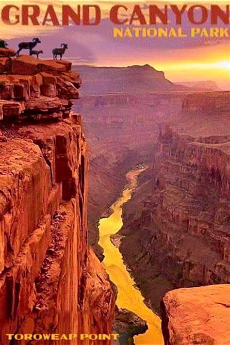 Grand Canyon National Park Toroweap Point Prints By