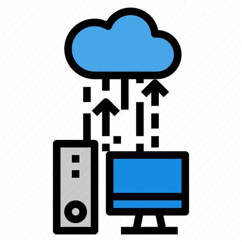 Backup Cloud Data Icon