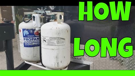 Rv How Long Will A 30 Lb Propane Tank Last Just Wondering Youtube