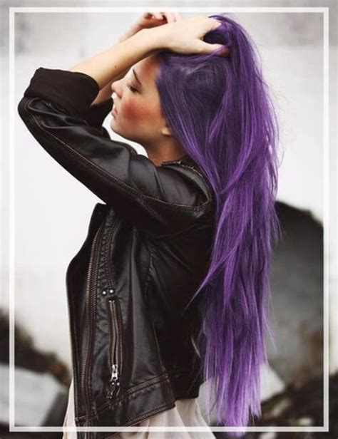 50 Beautiful Purple Hair Color Ideas And Styles My New