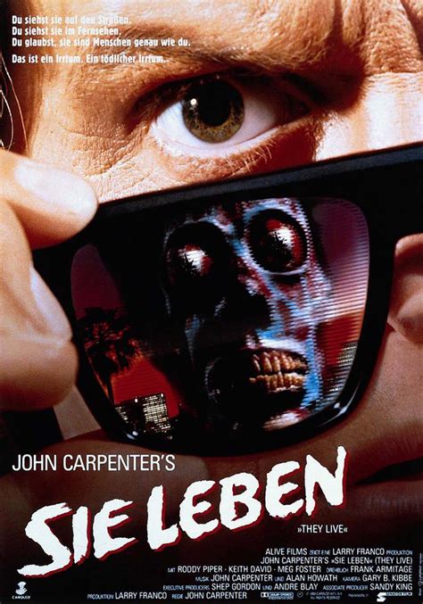 They Live, 1988 - german poster | They live movie, Full movies online free, John carpenter