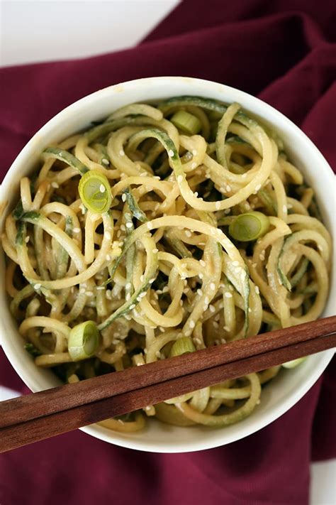 Maybe you would like to learn more about one of these? Inspiralized: Easy Sesame Cucumber Noodles