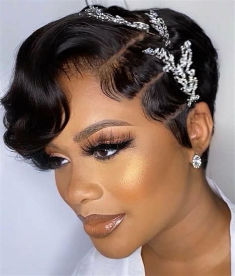 Short Natural Hair Wedding Styles African Natural Hairstyles For
