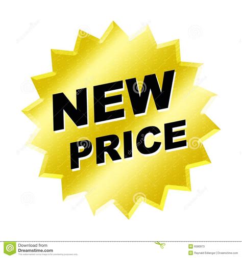 New Price Sign Stock Illustration Illustration Of Affiche 6580973