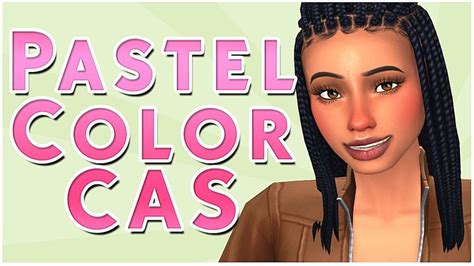 Pastel Colors Cas Background Los Sims 4 Youtube In 2021 Sims 4