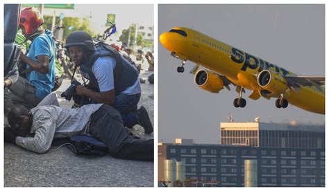 Aereo Spirit Airlines Per Haiti Colpito Da Spari Delle Gang Volo Costretto Ad Atterraggio Di