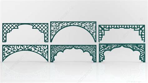 35 Arabic Pattern 3d Models And Vector Files Cnc File Etsy In 2020