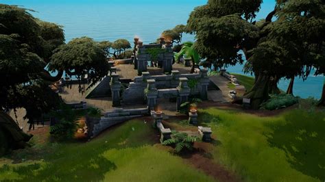 Fortnite The Temple The Ruins Or Tumbledown Temple Map Locations
