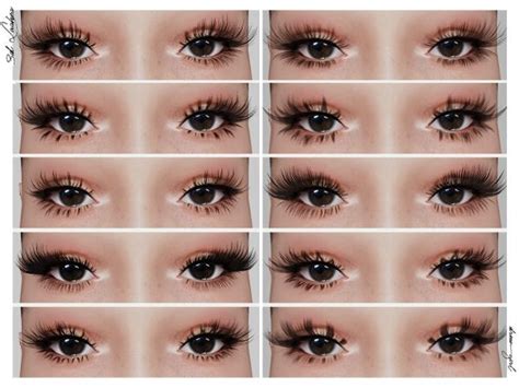 Dreamgirl 3d Lashes Ver 5 The Sims 4 Rsims4alphacc