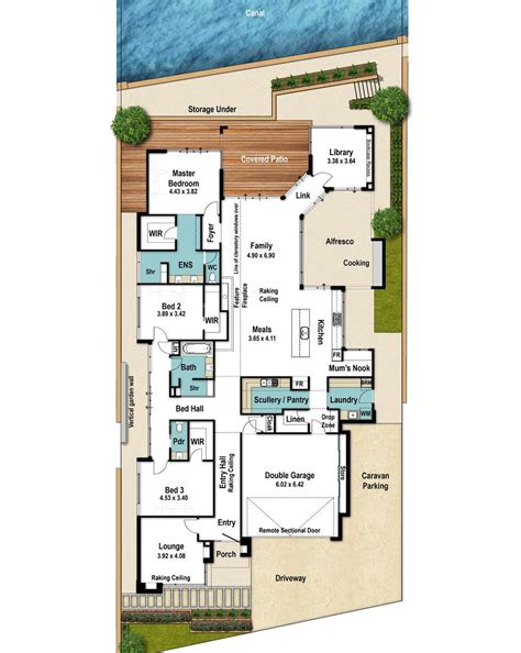 Single Storey House Floor Plan The Link By Boyd Design Perth Single