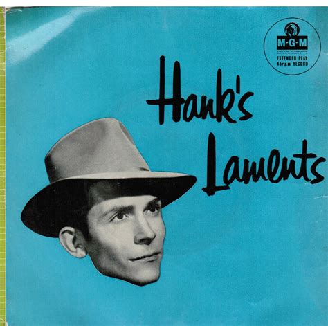 Hank Williams Hanks Laments Hank Williams Hank Records