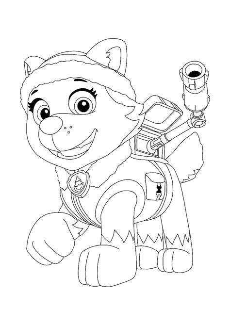Paw Patrol Everest Coloring My Xxx Hot Girl