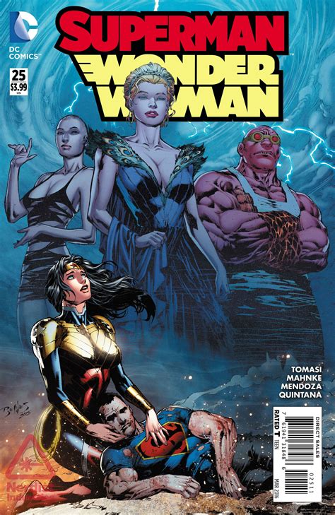 Dc Comics Supermanwonder Woman 25 Preview Exclusive