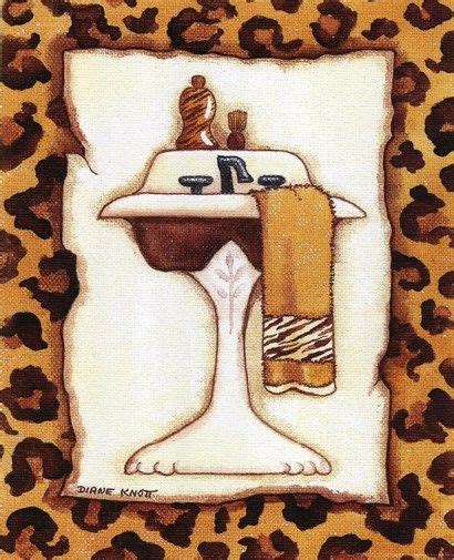 We have 12 images about leopard bathroom decor including images, pictures, photos, wallpapers, and more. Leopard Sink by Diane Knott | Animal print bathroom ...