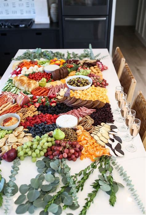 Grazing Table Template | Party food platters, Charcuterie board wedding