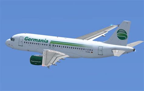 Germania Airbus A319 112 For Fsx