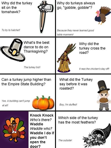 Funny Thanksgiving Jokes For Kids
