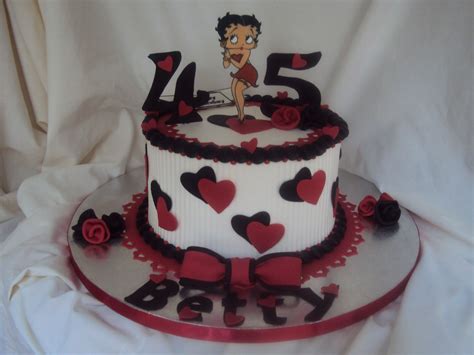Betty Boop Cake Edible Images Bc Icing Fondant Decorations 45th Birthday Birthday Party