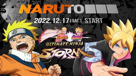 New Naruto Announcement 2023 New Naruto Boruto Storm Game Youtube