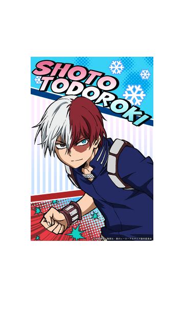 Boku no hīrō akademia) is a japanese superhero manga series written and illustrated by kōhei horikoshi. 僕のヒーローアカデミア 轟焦凍ver. | LINE着せかえ | 360円