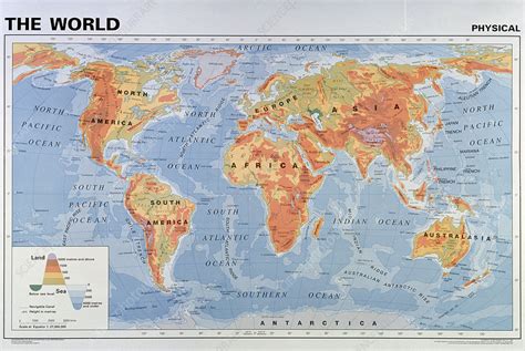 The Best World Map Showing Physical Features Ideas World Map With