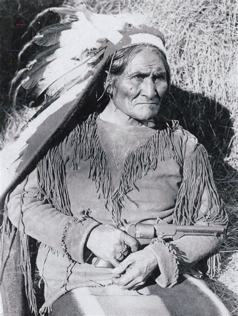 Geronimo Apache Warrior Native American Indian 8 X 10 Photo Printed On