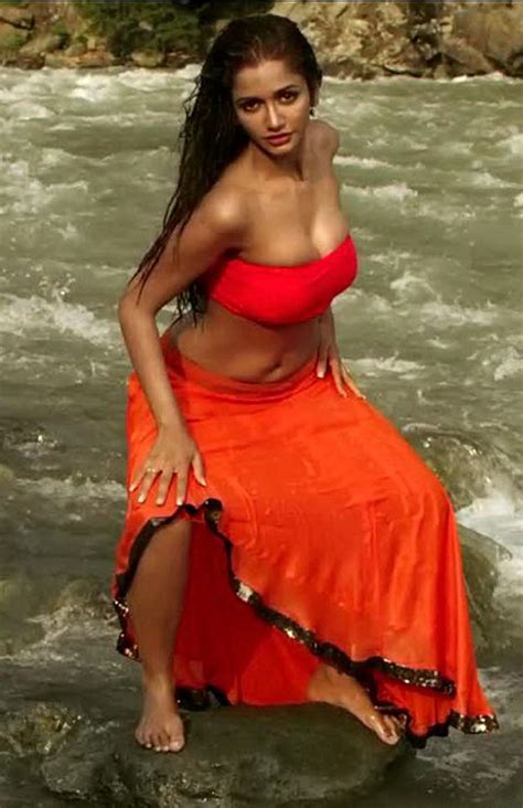 anaika soti latest hot navel and cleavage stills from movie satya 2