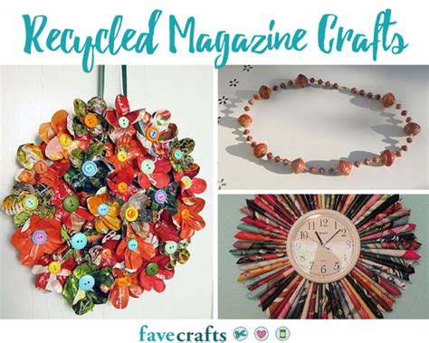 Top 10 Recycled Magazine Crafts