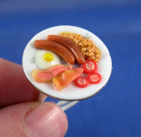 Teeny Tiny Food Made With Polymer Clay Miniature Food Clay Food Food