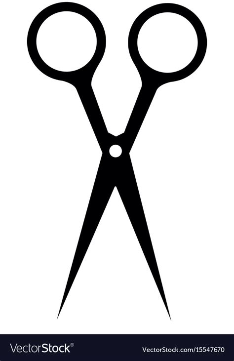 Hair Scissors Icon Royalty Free Vector Image Vectorstock
