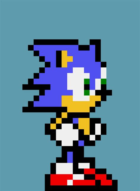 Super Sonic Pocket Adventure Pixel Art By V Ale On Newgrounds