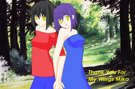 Mika And Kotomi In The Woods By Angelofcryinghearts On Deviantart