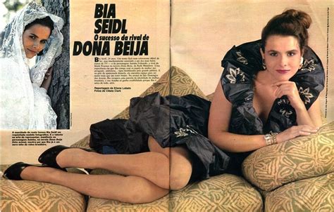 Bia Seidl O Sucesso Da Rival Da Dona Beija Reportagem Na Revista Manchete De 1986