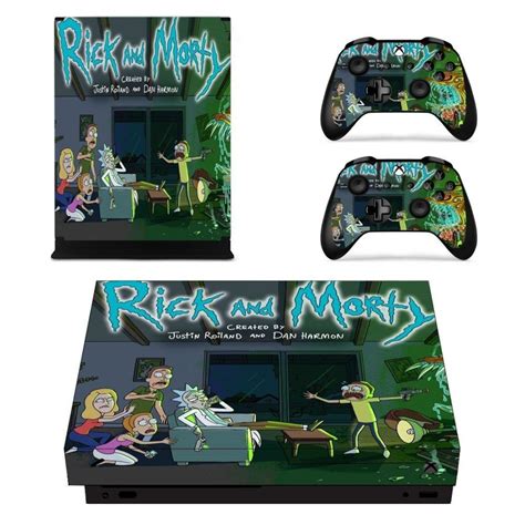 Controllers Skin Sticker Decal Rick And Morty For Xbox
