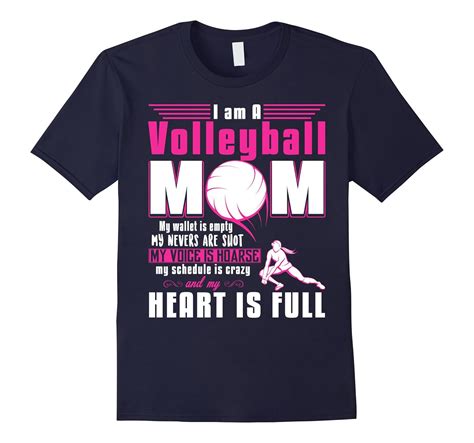 I Am A Volleyball Mom T Shirt Art Artvinatee